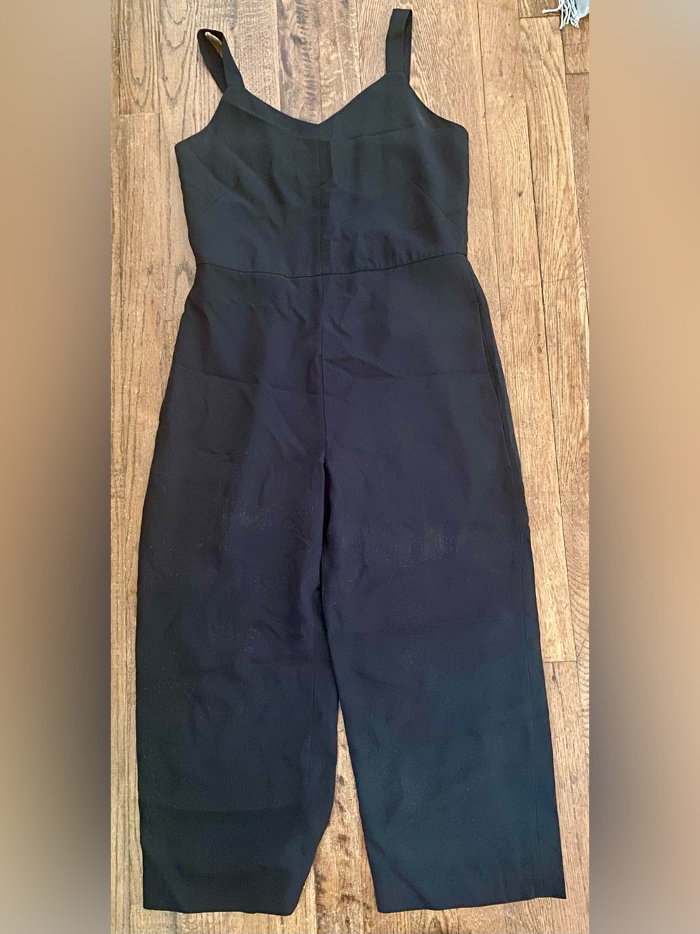 Everlane Black Wide-Leg Jumpsuit